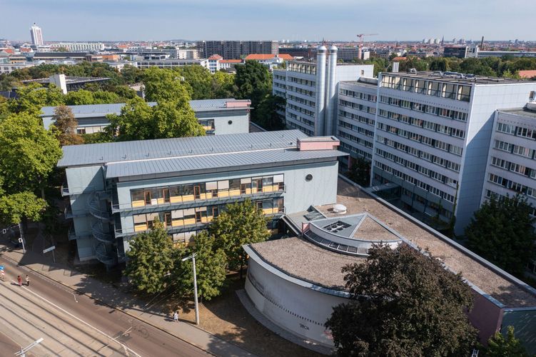 Aerial view of the Faculty of Chemistry and Mineralogy